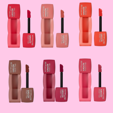 Teddy Tints Matte Liquid Lipstick (6-Pieces Set)