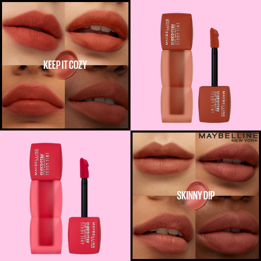 Teddy Tints Matte Liquid Lipstick (6-Pieces Set)