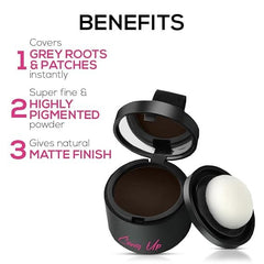 Hair Powder  Covers Grey Roots & Bald Spots