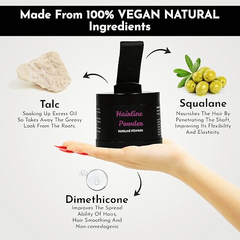Hair Powder  Covers Grey Roots & Bald Spots